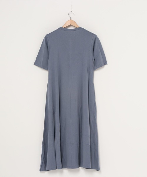 Lace Ladies（レースレディース）の「半袖ゆったりTシャツロングワンピース（ワンピース・レディース・ベージュ/ブルーグレー/ブラック/ライトグリーン・FREE）」の5枚目の写真