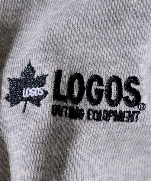 LOGOS（ロゴス）の「【30】〔LOGOS/ロゴス〕裏毛 ボックスロゴ フルＺＩＰパーカー（パーカー・キッズ・ブラック/杢グレー/ネイビー・130/140/150/160）」の7枚目の写真