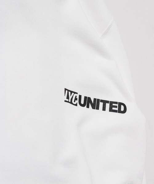 LIBERTY CITY（リバティシティ）の「【LIBERTY CITY/リバティーシティ】 [UNITED] ルーズフィット・パーカー（パーカー・メンズ・ホワイト/ブラック/グレー・2/3）」の10枚目の写真