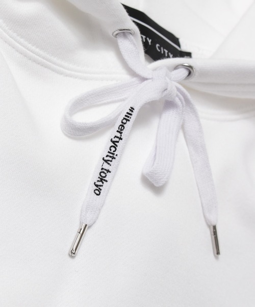 LIBERTY CITY（リバティシティ）の「【LIBERTY CITY/リバティーシティ】 [UNITED] ルーズフィット・パーカー（パーカー・メンズ・ホワイト/ブラック/グレー・2/3）」の12枚目の写真