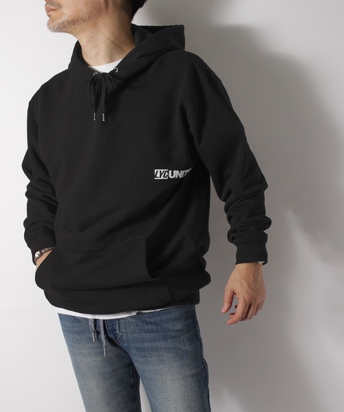 LIBERTY CITY（リバティシティ）の「【LIBERTY CITY/リバティーシティ】 [UNITED] ルーズフィット・パーカー（パーカー・メンズ・ホワイト/ブラック/グレー・2/3）」の21枚目の写真