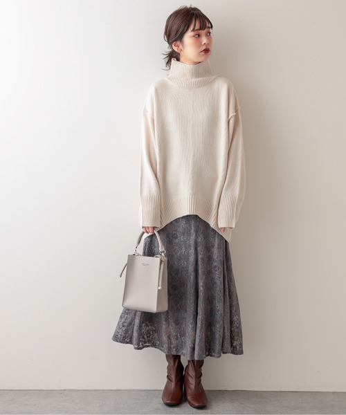 natural couture(ナチュラルクチュール)の「お花ベロアレースマーメイドスカート Mサイズ(スカート・レディース・ブラック/ブラウン/グレー/ピンク/ブルー・FREE)」の11枚目の写真