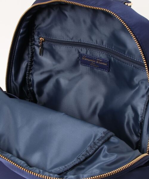 Samantha Thavasa(サマンサタバサ)の「シンプルデザインナイロンリュック(バックパック/リュック・レディース・ブラック/ベージュ/ネイビー・FREE)」の6枚目の写真