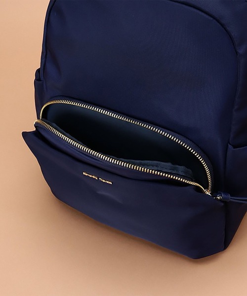 Samantha Thavasa(サマンサタバサ)の「シンプルデザインナイロンリュック(バックパック/リュック・レディース・ブラック/ベージュ/ネイビー・FREE)」の13枚目の写真