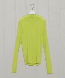 H　BEAUTY&YOUTH UNITED ARROWS | ＜H＞COTTON SHEER HIGH NECK PULLOVER/カットソー(Tシャツ/カットソー)
