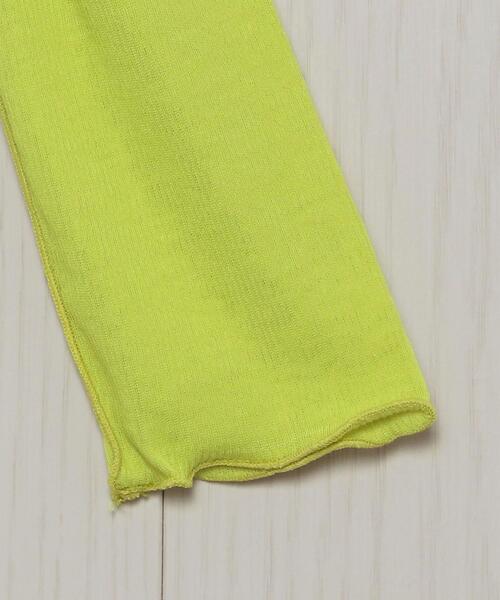 H　BEAUTY&YOUTH UNITED ARROWS（エイチビューティーアンドユースユナイテッドアローズ）の「＜H＞COTTON SHEER HIGH NECK PULLOVER/カットソー（Tシャツ/カットソー・レディース・イエロー/オフホワイト/ブラック・FREE）」の17枚目の写真