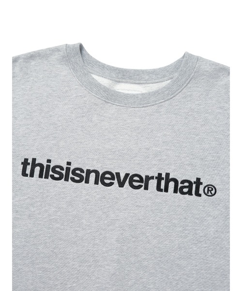 thisisneverthat（ディスイズネバーザット）の「T-LOGO CREWNECK