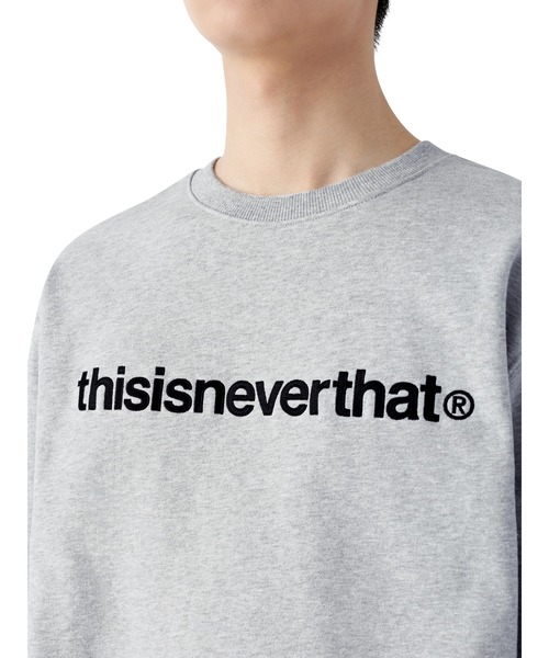 thisisneverthat（ディスイズネバーザット）の「T-LOGO CREWNECK