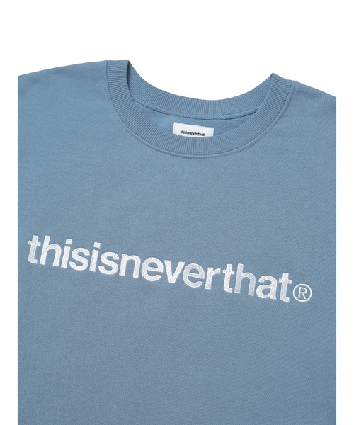 thisisneverthat(ディスイズネバーザット)の「T-LOGO CREWNECK(スウェット・メンズ・ホワイト/グレー/ブラック/ブルー・L/XL/S/M)」の12枚目の写真