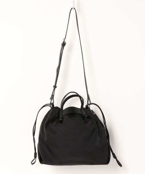 DouDou（ドゥドゥ）の「【WEB限定】ナイロンドロストリングバッグ（ショルダーバッグ・レディース・ブラウン/ブラック・FREE）」の19枚目の写真