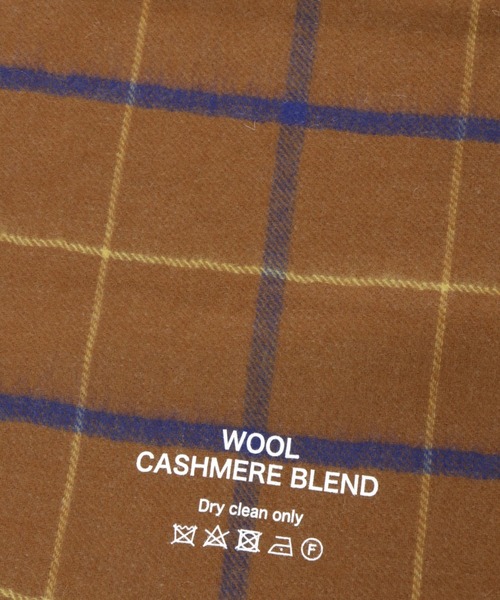 Niko マフラーand ニコアンド のファッション リバーシブルチェックマフラー マフラー Niko