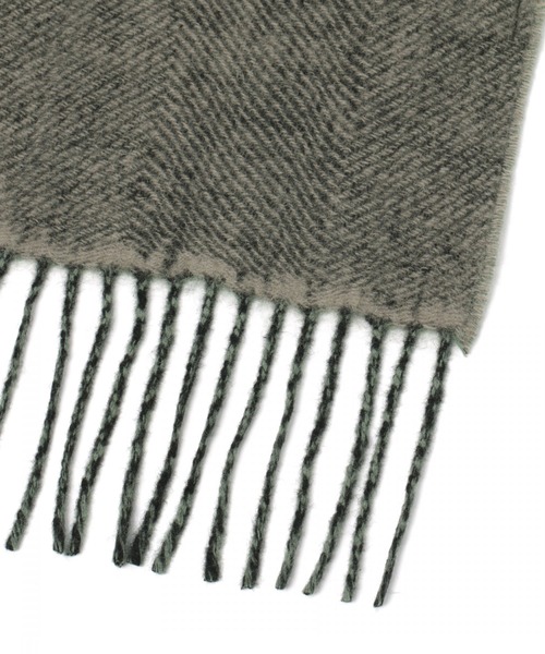 Niko マフラーand ニコアンド のファッション リバーシブルチェックマフラー マフラー Niko