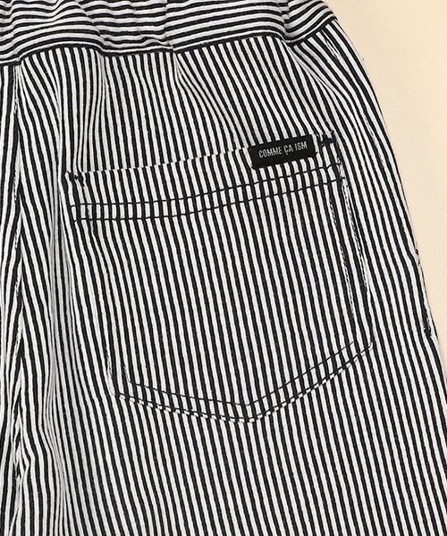 COMME CA ISM(コムサイズム)の「ジャージーヒッコリー グルカパンツ(80・90サイズ)(その他パンツ・キッズ・ネイビー・80cm/90cm)」の3枚目の写真