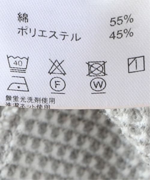JEMORGAN(ジェーイーモーガン)の「【JEMORGAN × relume / ジェイイーモーガン】ワッフルTEE(Tシャツ/カットソー・メンズ・ブラック/モスグリーン/ホワイト/アイボリー/グレー・LARGE/MEDIUM/SMALL)」の19枚目の写真