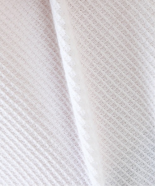 JEMORGAN(ジェーイーモーガン)の「【JEMORGAN × relume / ジェイイーモーガン】ワッフルTEE(Tシャツ/カットソー・メンズ・ブラック/モスグリーン/ホワイト/アイボリー/グレー・LARGE/MEDIUM/SMALL)」の7枚目の写真