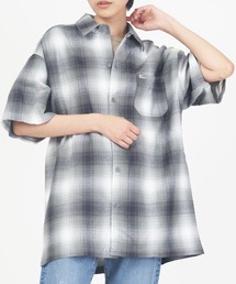 OMBRE CHECK S/S SHIRTS