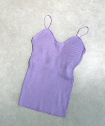 mystic | パット付ニットキャミソール(キャミソール)