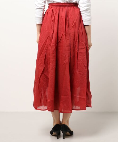 cepo(セポ)の「ボイルサーキュラースカート(スカート・レディース・レッド/イエロー/ブルー/ブラウン・M)」の12枚目の写真