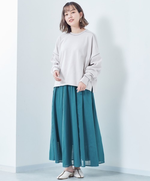 cepo(セポ)の「ボイルサーキュラースカート(スカート・レディース・レッド/イエロー/ブルー/ブラウン・M)」の9枚目の写真