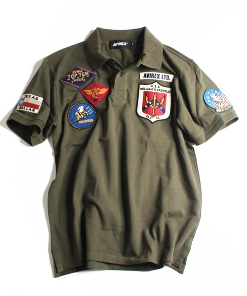 トップガン ポロシャツ/TOP GUN POLO SHIRT/アヴィレックス