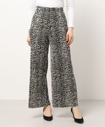 koe | 柄プリーツパンツ*(その他パンツ)