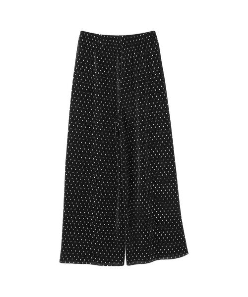 koe（コエ）の「柄プリーツパンツ*（その他パンツ・レディース・レオパード/ドット・FREE）」の6枚目の写真