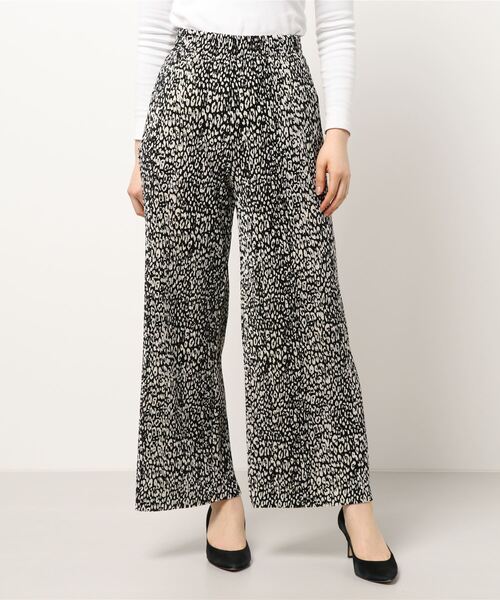 koe（コエ）の「柄プリーツパンツ*（その他パンツ・レディース・レオパード/ドット・FREE）」の12枚目の写真