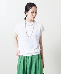 UNITED ARROWS | UWSC ハイネック フレンチスリーブニット(ニット/セーター)