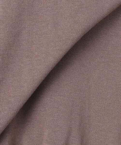 UNITED ARROWS（ユナイテッドアローズ）の「UWSC ハイネック フレンチスリーブニット◆（ニット/セーター・レディース・ブラック/オフホワイト/モカ・FREE）」の13枚目の写真