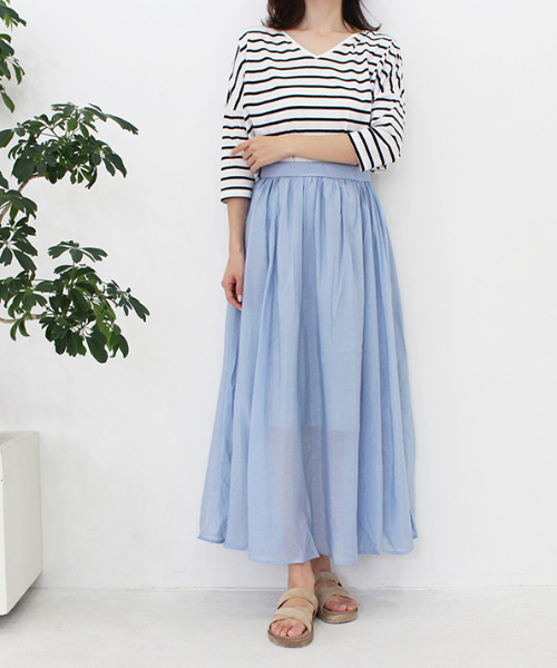 MODE ROBE（モードローブ）の「Vネックドルマントップス（Tシャツ/カットソー・レディース・ホワイト/ブラック/その他・FREE）」の19枚目の写真