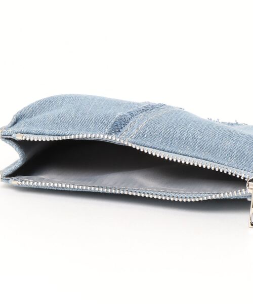 SPIRALGIRL(スパイラルガール)の「デニムスマホショルダーバッグ(ショルダーバッグ・レディース・ライトブルー/インディゴブルー・FREE)」の8枚目の写真