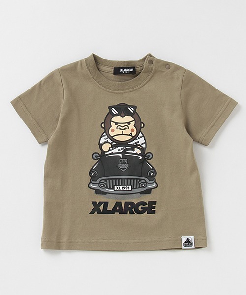 M100~110cm エクストララージキッズ 甚平 ファニーゴリラ 楽天