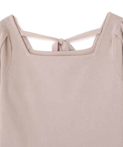 PROPORTION BODY DRESSING（プロポーションボディドレッシング）の「＜Ｅ＞ボリュームスリーブリボンニット / 1211275500（ニット/セーター・レディース・グレー/ホワイト系その他/イエロー系その他・FREE）」の16枚目の写真