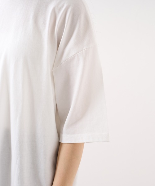 RASVOA（ラスボア）の「MOVE FOWARD ハングルＴシャツ（Tシャツ/カットソー・レディース・ブラック/オフホワイト・FREE）」の7枚目の写真