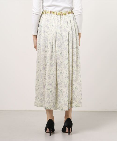 AS KNOW AS de base（アズノゥアズドゥバズ）の「お花たちのおしゃべりＳＫ（スカート・レディース・グリーン系その他/ピンク系その他/イエロー系その他・FREE）」の12枚目の写真