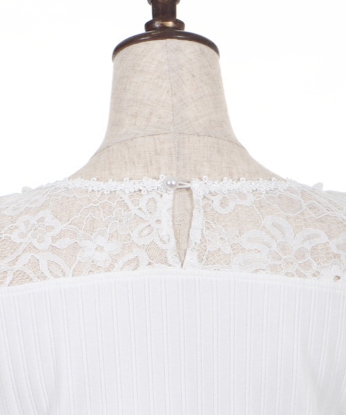 axes femme(アクシーズファム)の「チョーカー風ビスチェ切替PO(Tシャツ/カットソー・レディース・ブラック/ホワイト/ピンク・MEDIUM)」の20枚目の写真