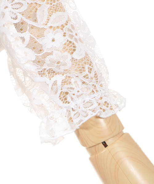 axes femme(アクシーズファム)の「チョーカー風ビスチェ切替PO(Tシャツ/カットソー・レディース・ブラック/ホワイト/ピンク・MEDIUM)」の12枚目の写真
