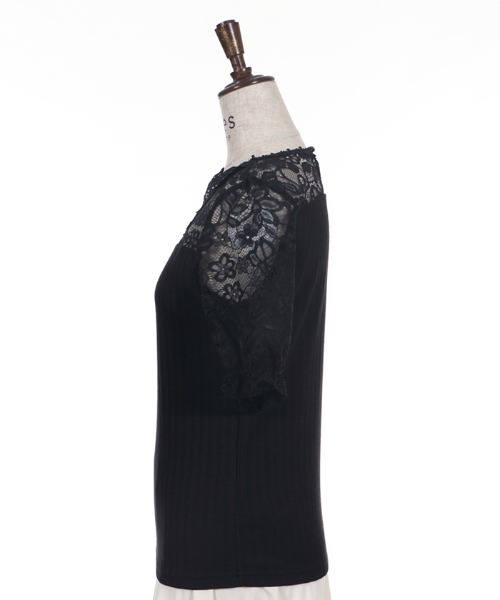 axes femme(アクシーズファム)の「チョーカー風ビスチェ切替PO(Tシャツ/カットソー・レディース・ブラック/ホワイト/ピンク・MEDIUM)」の17枚目の写真