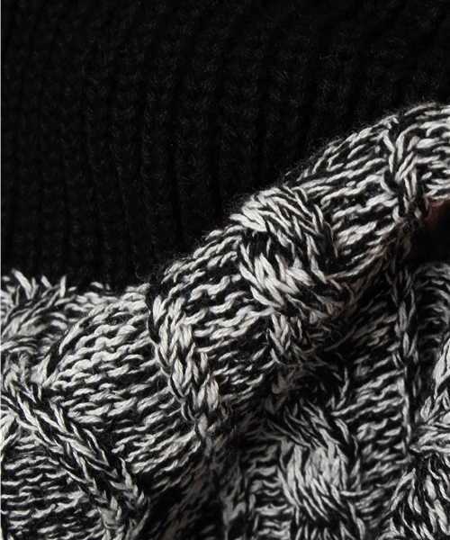 GLOBAL WORK（グローバルワーク）の「【洗えるニット】カラーブロックニットプルオーバー/550025（ニット/セーター・キッズ・イエロー/ブラック/ブルー/レッド/ベージュ・X-LARGE/MEDIUM/SMALL/LARGE）」の9枚目の写真