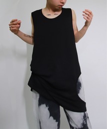 XU | 【XU】design sleeveless(タンクトップ)
