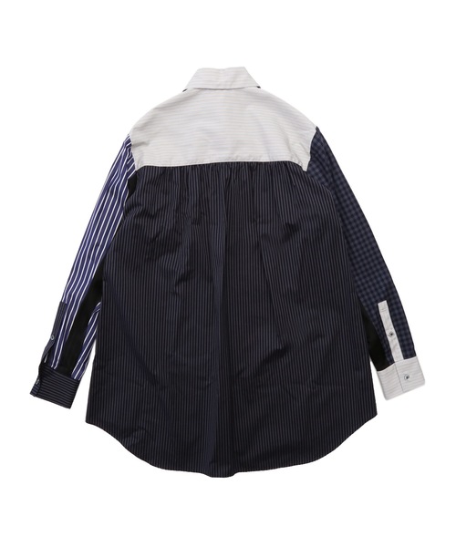 SueUNDERCOVER（スーアンダーカバー）の「SU2A1403（シャツ/ブラウス・レディース・ブラック系その他/ボルドー・3/2/1）」の5枚目の写真