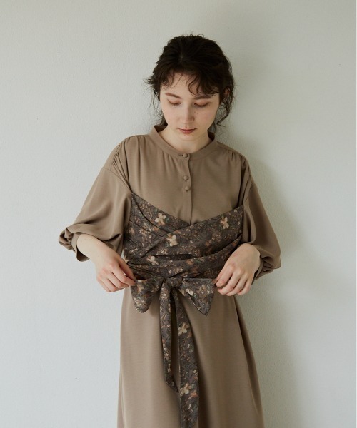 idem（イデム）の「humming bustier onepiece/ハミングビスチェワンピース（ワンピース・レディース・ベージュ/その他・FREE）」の10枚目の写真