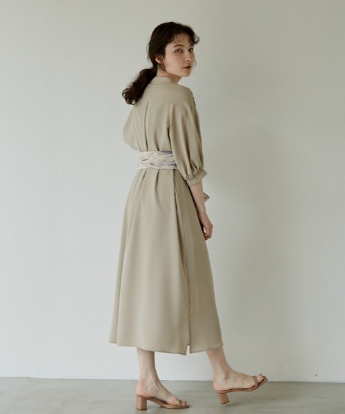 idem（イデム）の「humming bustier onepiece/ハミングビスチェワンピース（ワンピース・レディース・ベージュ/その他・FREE）」の18枚目の写真