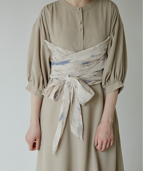 idem（イデム）の「humming bustier onepiece/ハミングビスチェワンピース（ワンピース・レディース・ベージュ/その他・FREE）」の22枚目の写真