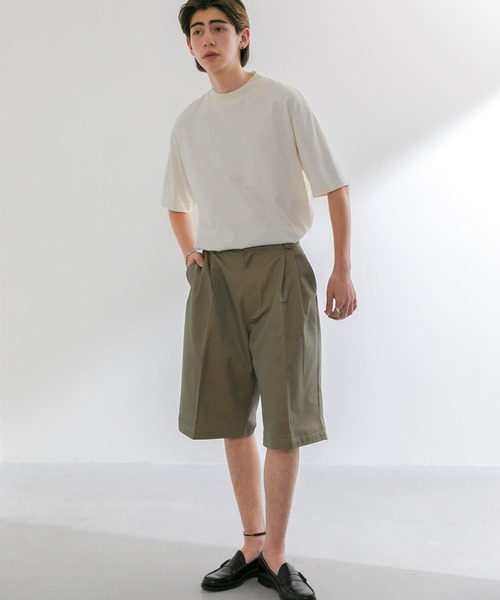 URBAN RESEARCH（アーバンリサーチ）の「URBAN RESEARCH iD　60/2TCワイドショーツ（その他パンツ・メンズ・ブラック/モカ/ベージュ・MEDIUM/LARGE）」の18枚目の写真