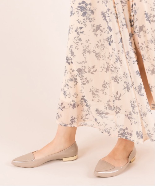 RANDA（ランダ）の「ポインテッドトゥクロコレインシューズ（レインシューズ・レディース・ブラック/ベージュ/グレイッシュベージュ・LL/S/M/L/XL）」の14枚目の写真