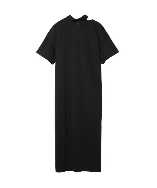 LE CIEL BLEU（ルシェルブルー）の「Cut-out Tee Dress（ワンピース・レディース・ブラック/ダークグリーン/ベージュ・36）」の15枚目の写真