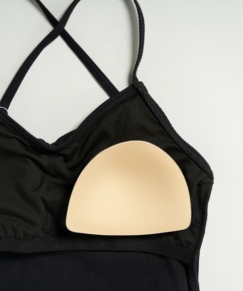 Ocean Pacific（オーシャンパシフィック）の「【OP:オーピー】レディース 体型カバースポーツ水着３点セット（水着・レディース・ホワイト/ブラック・MEDIUM/LARGE）」の15枚目の写真