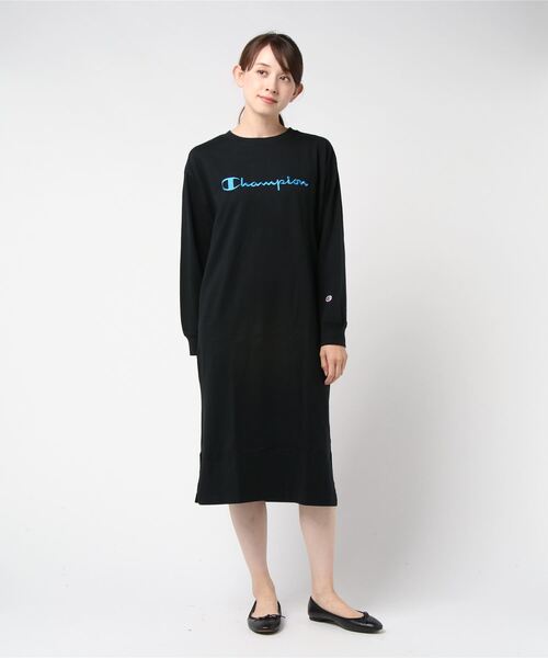 ブランド古着 長袖ワンピース ワンピース Champion チャンピオン のファッション通販 Zozoused