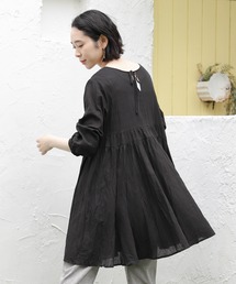 studio CLIP | ダブルフロントギャザーチュニックワンピース(ワンピース)